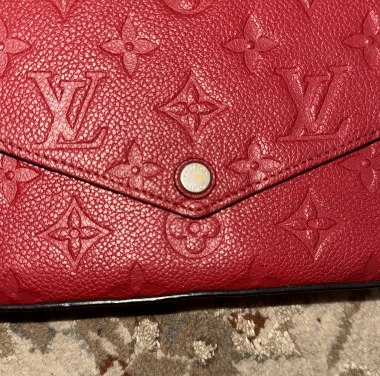 Pre-Owned Louis Vuitton 3 Piece Empriente Pochette