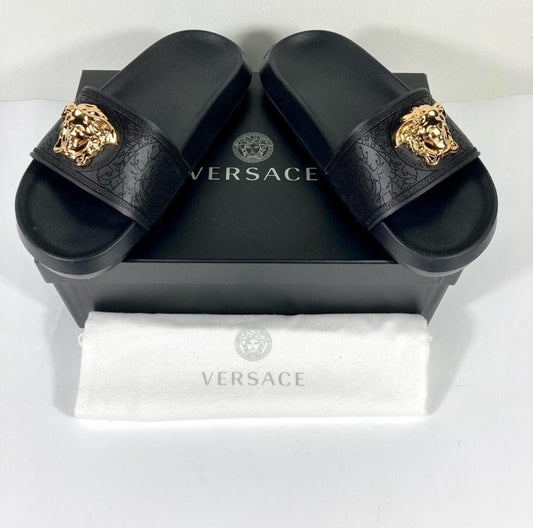 Brand New Versace La Medusa Women's Slides