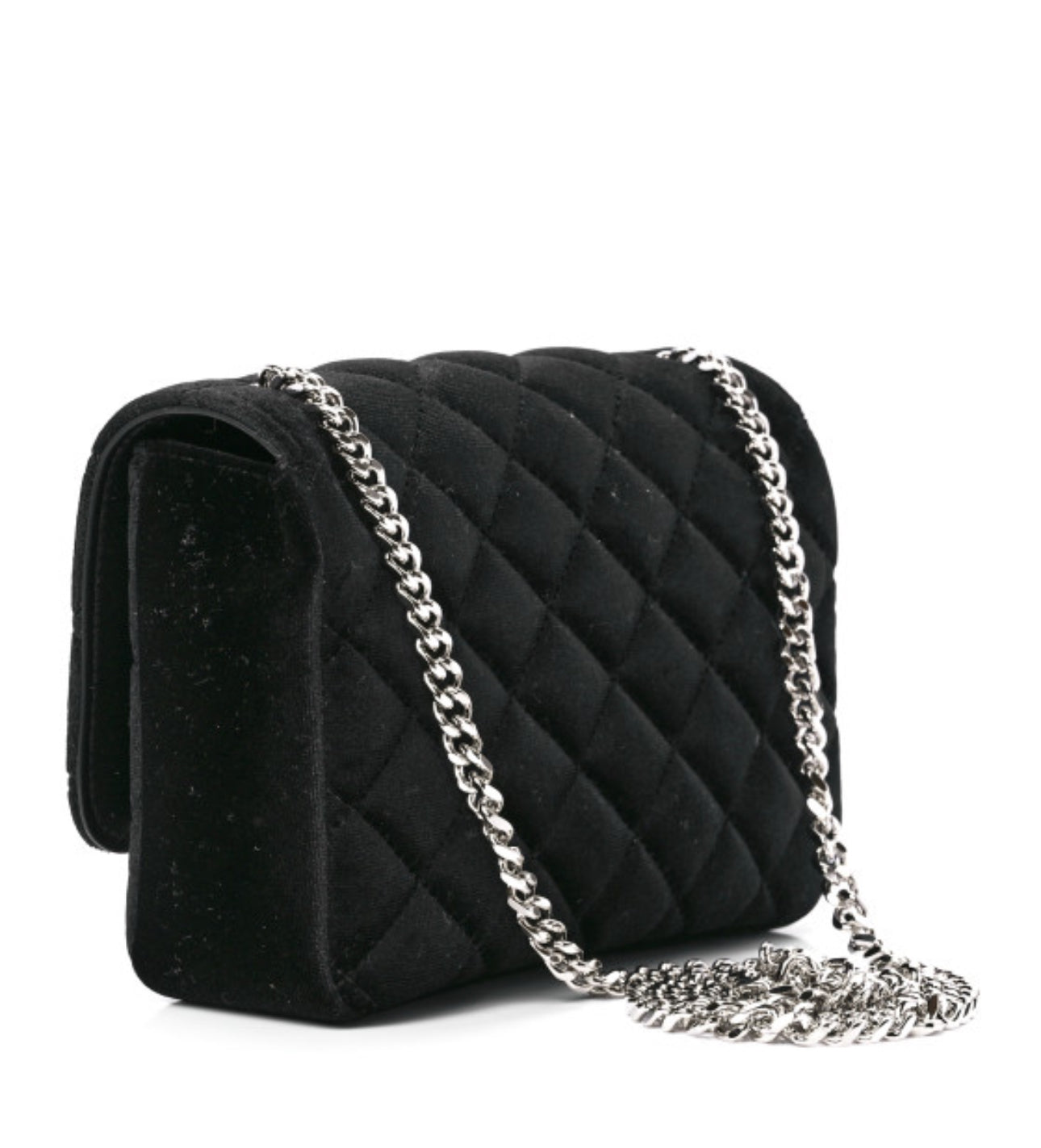 Brand New Versace Velvet Quilted Icon Crossbody Bag