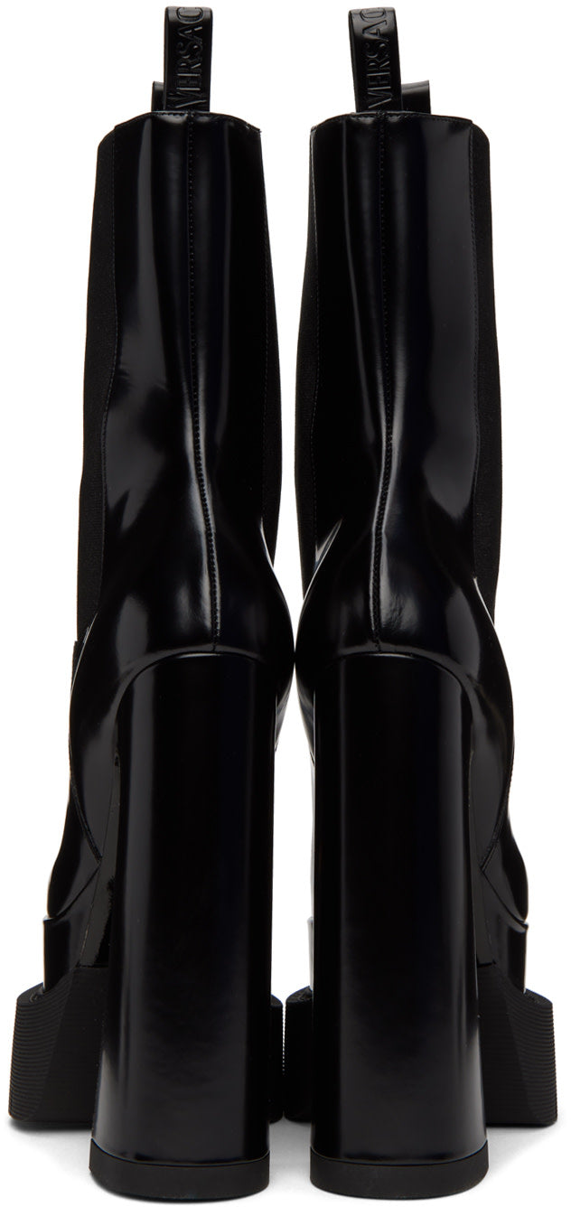 Versace Stivaletto Vitello Abrasivato Boots